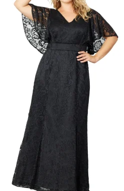 Duchess Lace Evening Gown - Plus