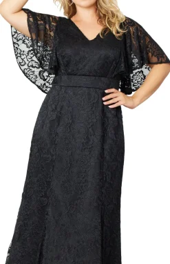 Duchess Lace Evening Gown - Plus
