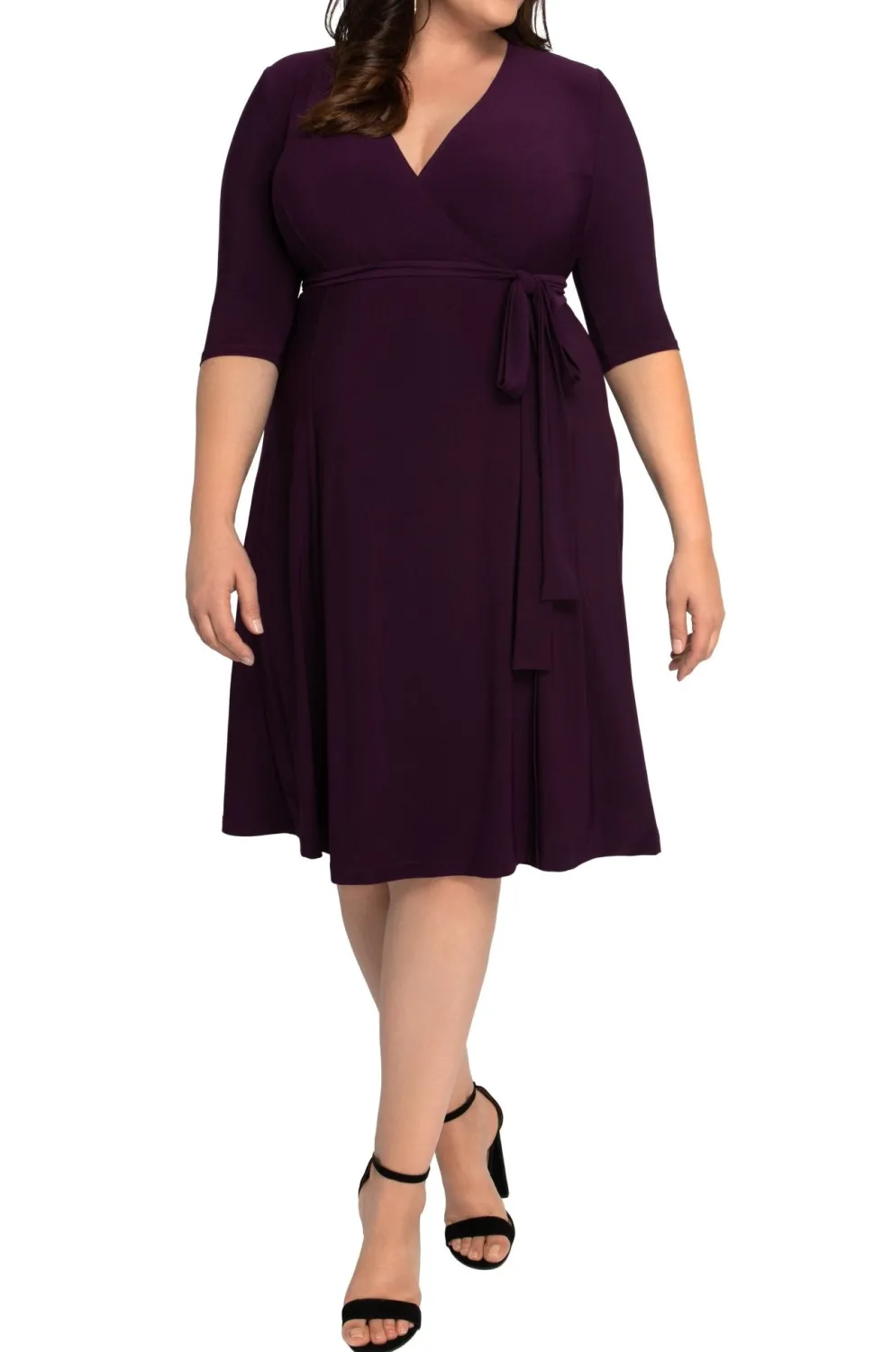 Essential Wrap Dress - Plus