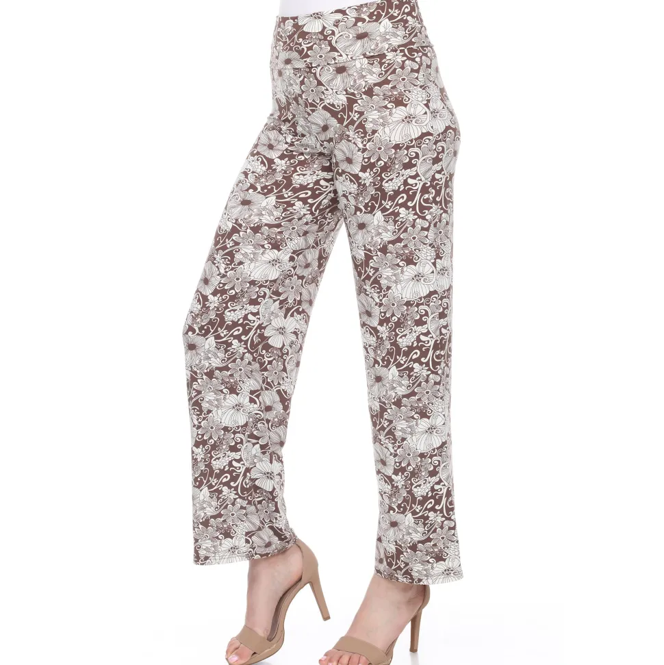 Floral Paisley Palazzo Pants