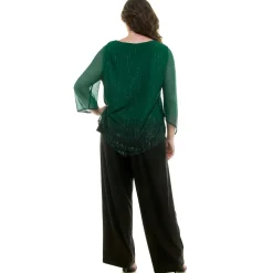 Hanky Hem Pant Set - Plus