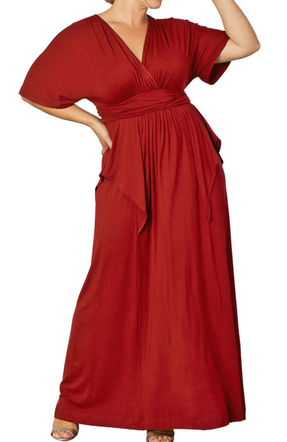 Indie Flair Maxi Dress - Plus