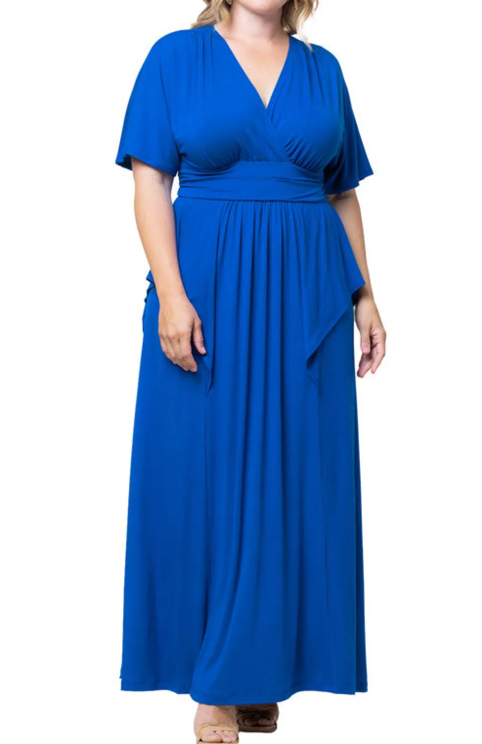 Indie Flair Maxi Dress - Plus
