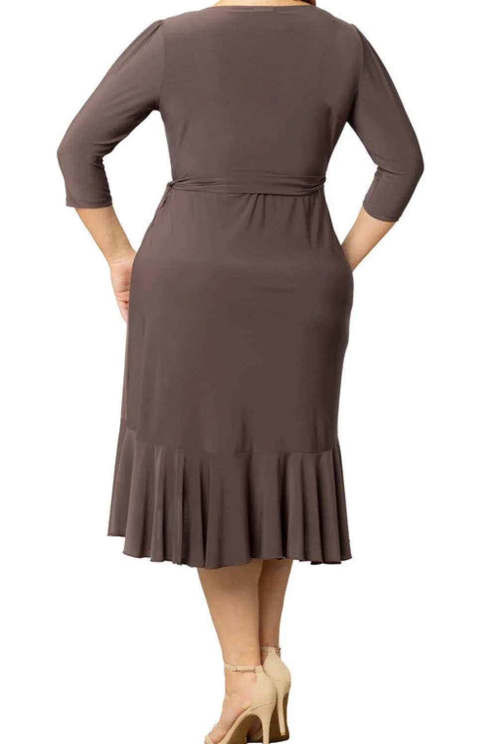 Java Whimsy Wrap Dress - Plus