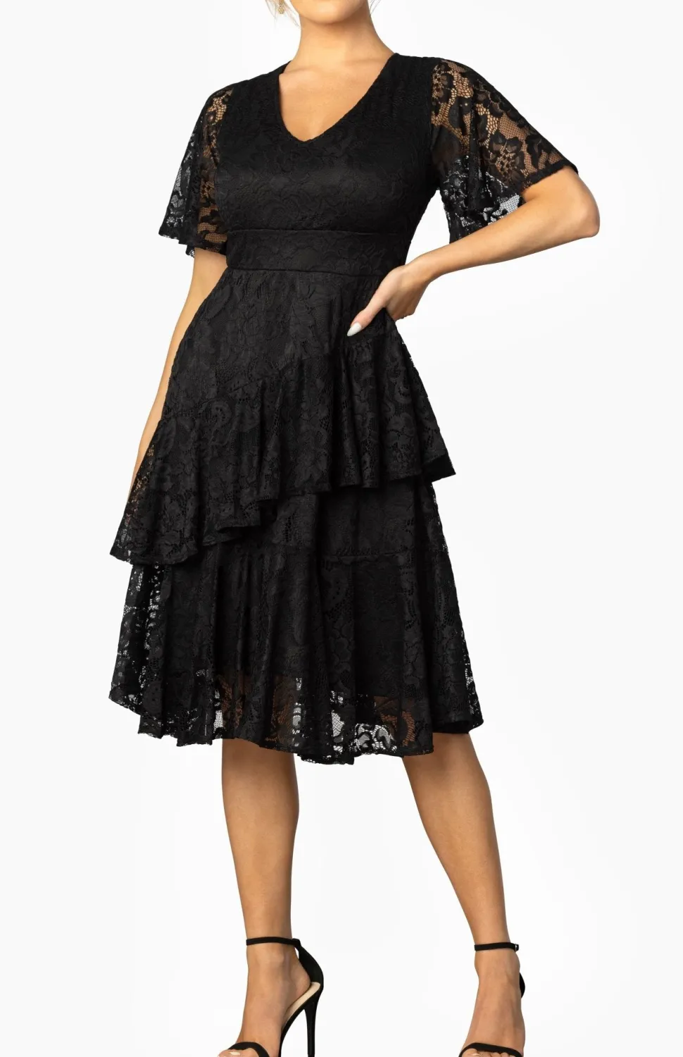 Lace Affair Cocktail Dress