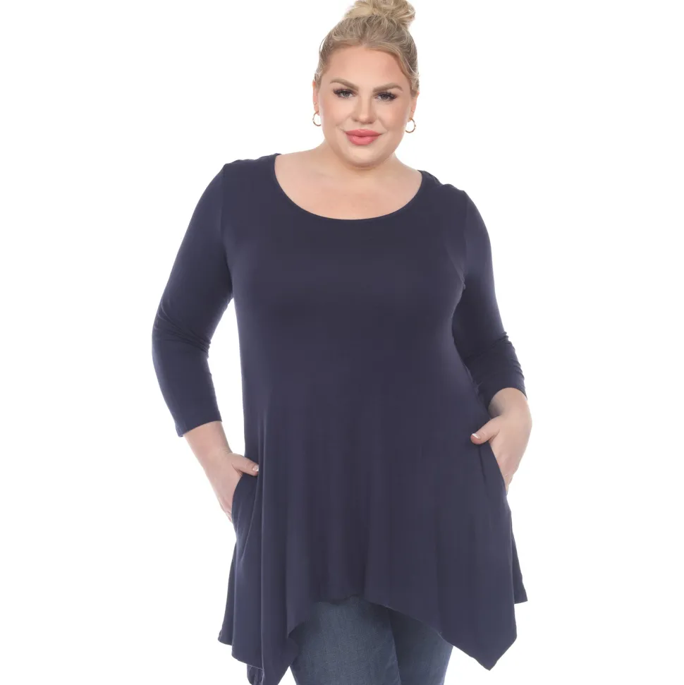 Makayla Tunic Top - Plus