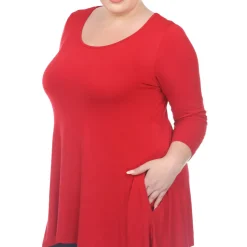 Makayla Tunic Top - Plus