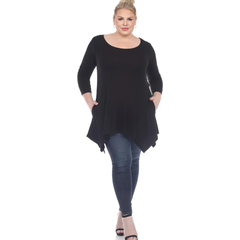 Makayla Tunic Top - Plus