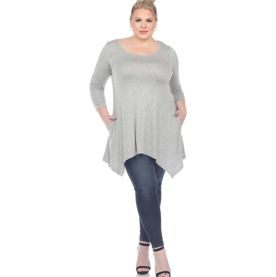 Makayla Tunic Top - Plus