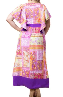 Mediterranean Breeze Maxi Dress - Plus