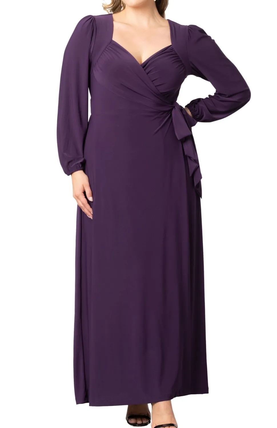 Modern Muse Wrap Gown - Plus