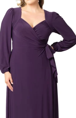 Modern Muse Wrap Gown - Plus