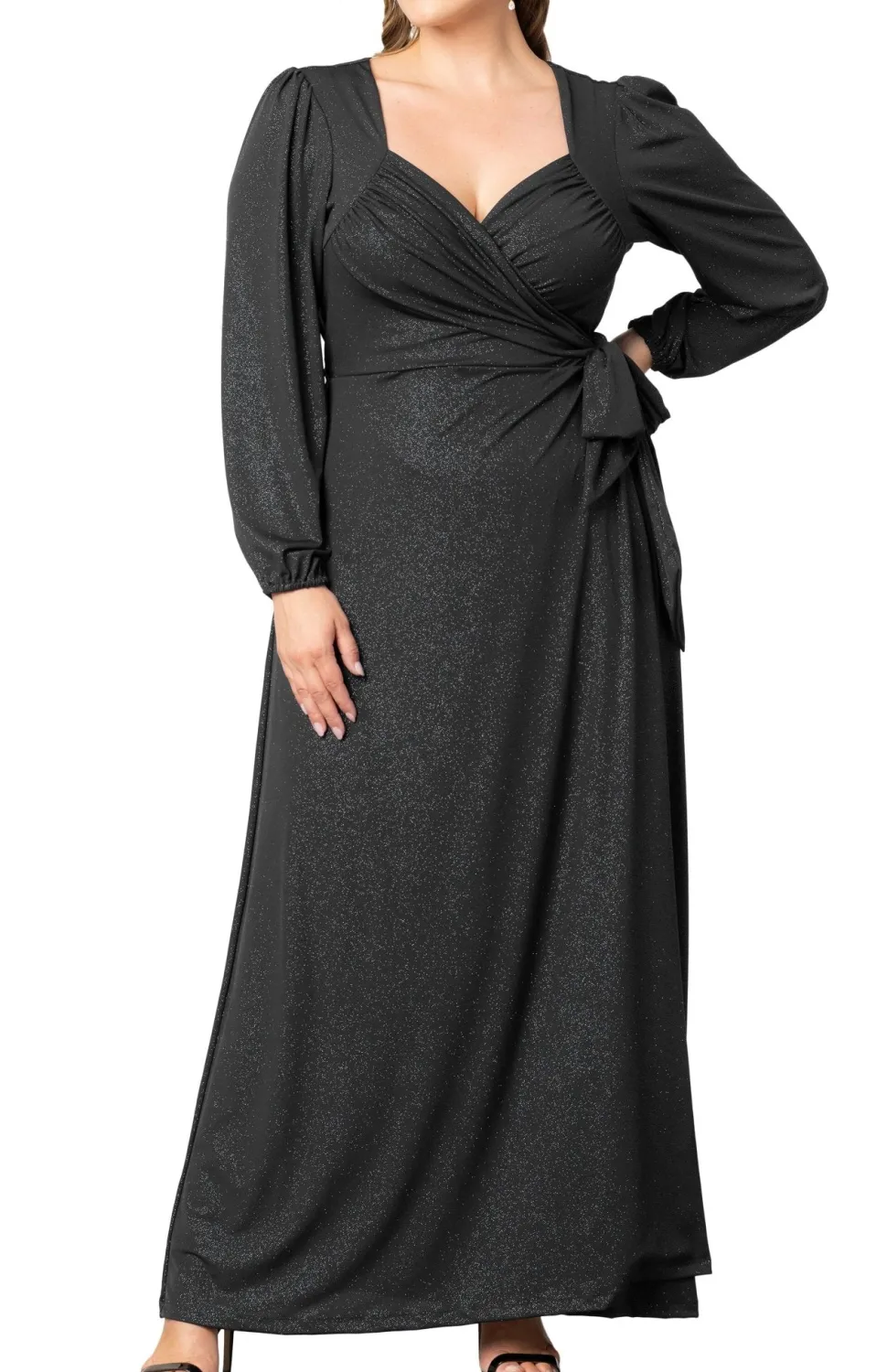 Modern Muse Wrap Gown - Plus