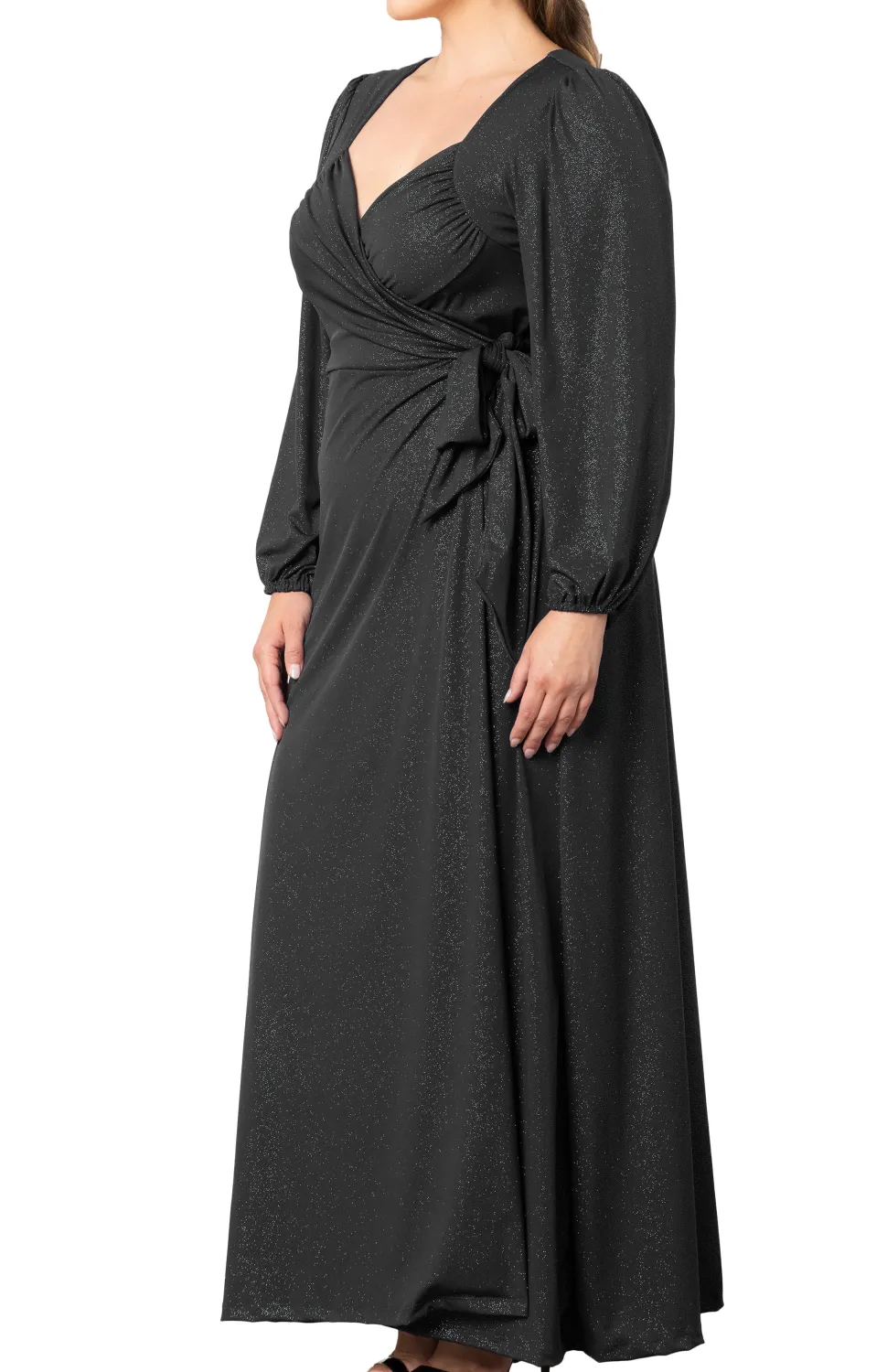 Modern Muse Wrap Gown - Plus