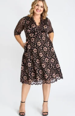 Mon Cherie Lace Dress - Plus