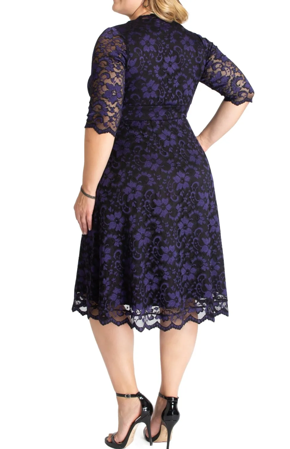 Mon Cherie Lace Dress - Plus