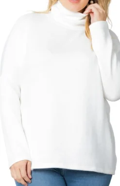 Paris Turtleneck Tunic Sweater - Plus