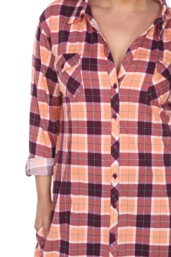 Piper Stretchy Plaid Tunic - Plus