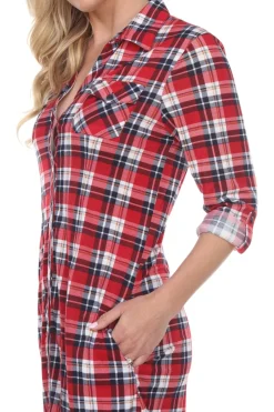 Piper Stretchy Plaid Tunic
