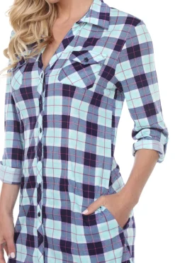 Piper Stretchy Plaid Tunic