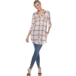 Plaid Tunic Shirt