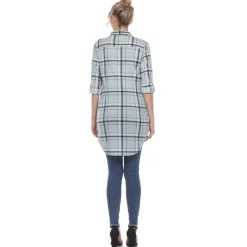 Plaid Tunic Shirt