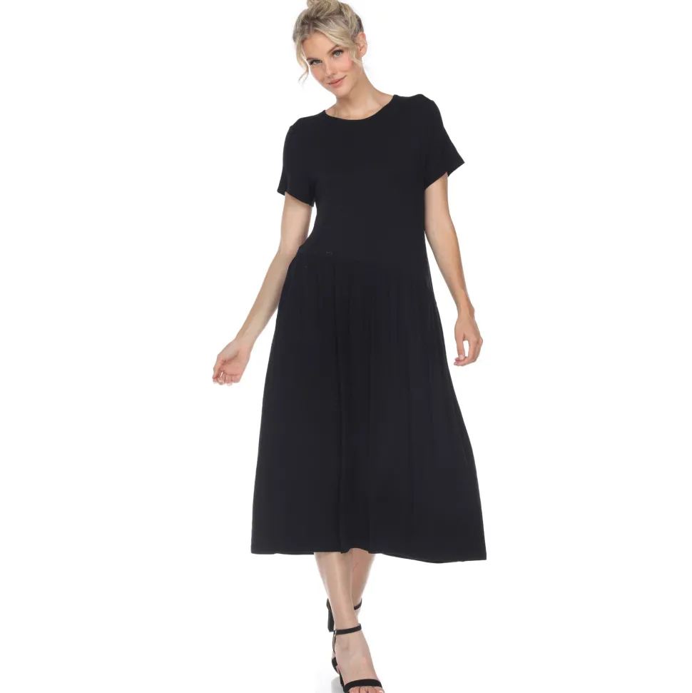 Short Sleeve Maxi Dress