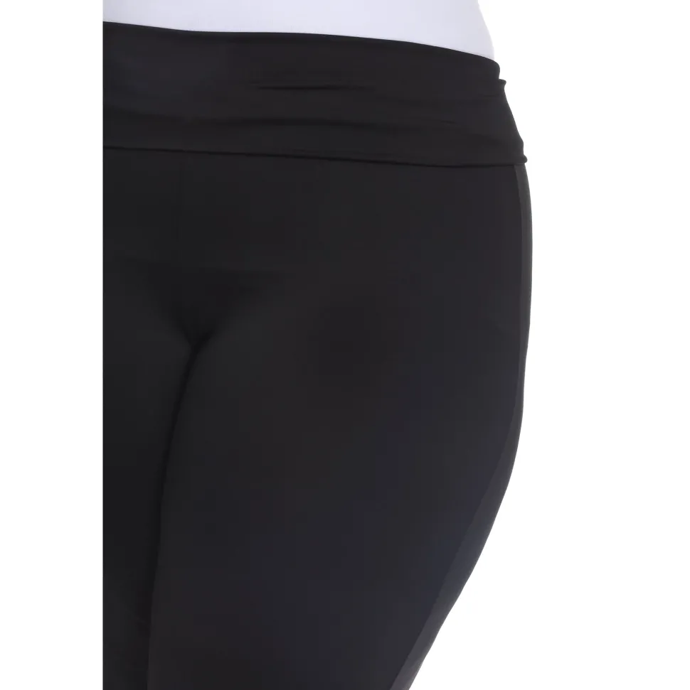 Solid Palazzo Pants - Plus