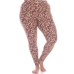 Super Soft Leopard Printed Leggings - Plus