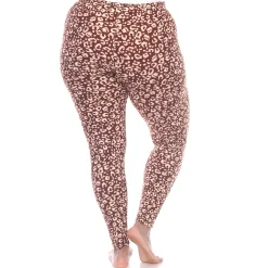 Super Soft Leopard Printed Leggings - Plus