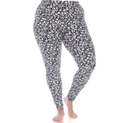 Super Soft Leopard Printed Leggings - Plus