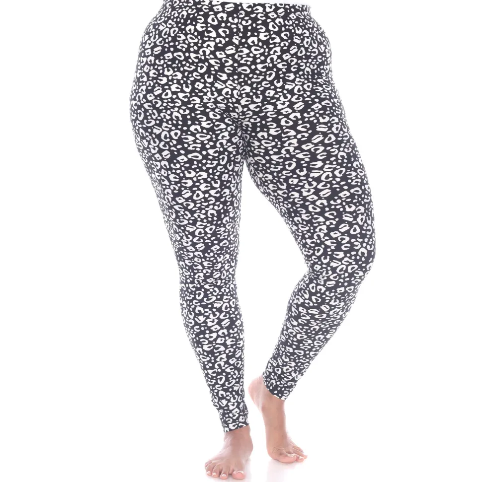 Super Soft Leopard Printed Leggings - Plus