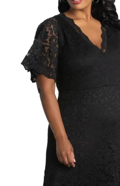 Symphony Lace Evening Gown - Plus