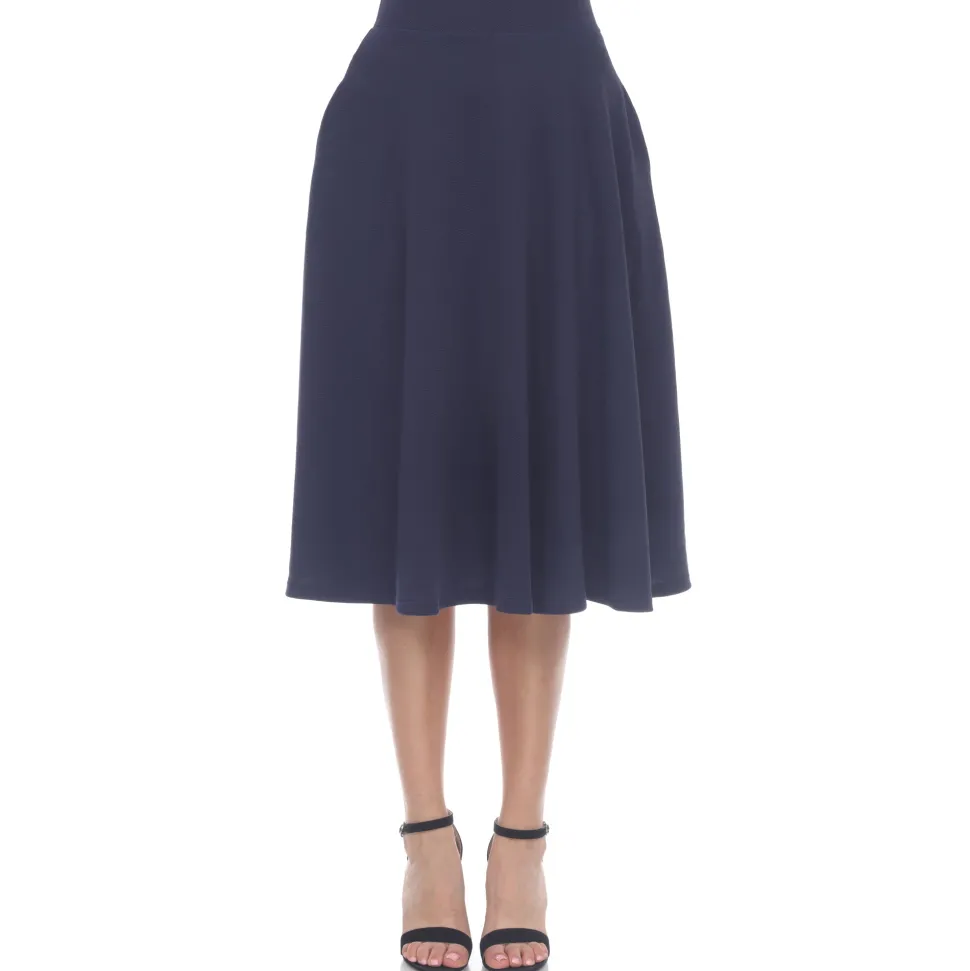 Tasmin Flare Midi Skirts
