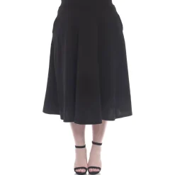 Tasmin Flare Midi Skirts - Plus