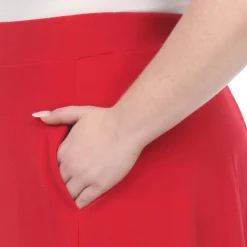 Tasmin Flare Midi Skirts - Plus