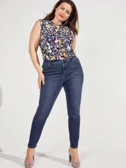 Westport Signature Skinny 5 Pocket Denim Jean - Plus