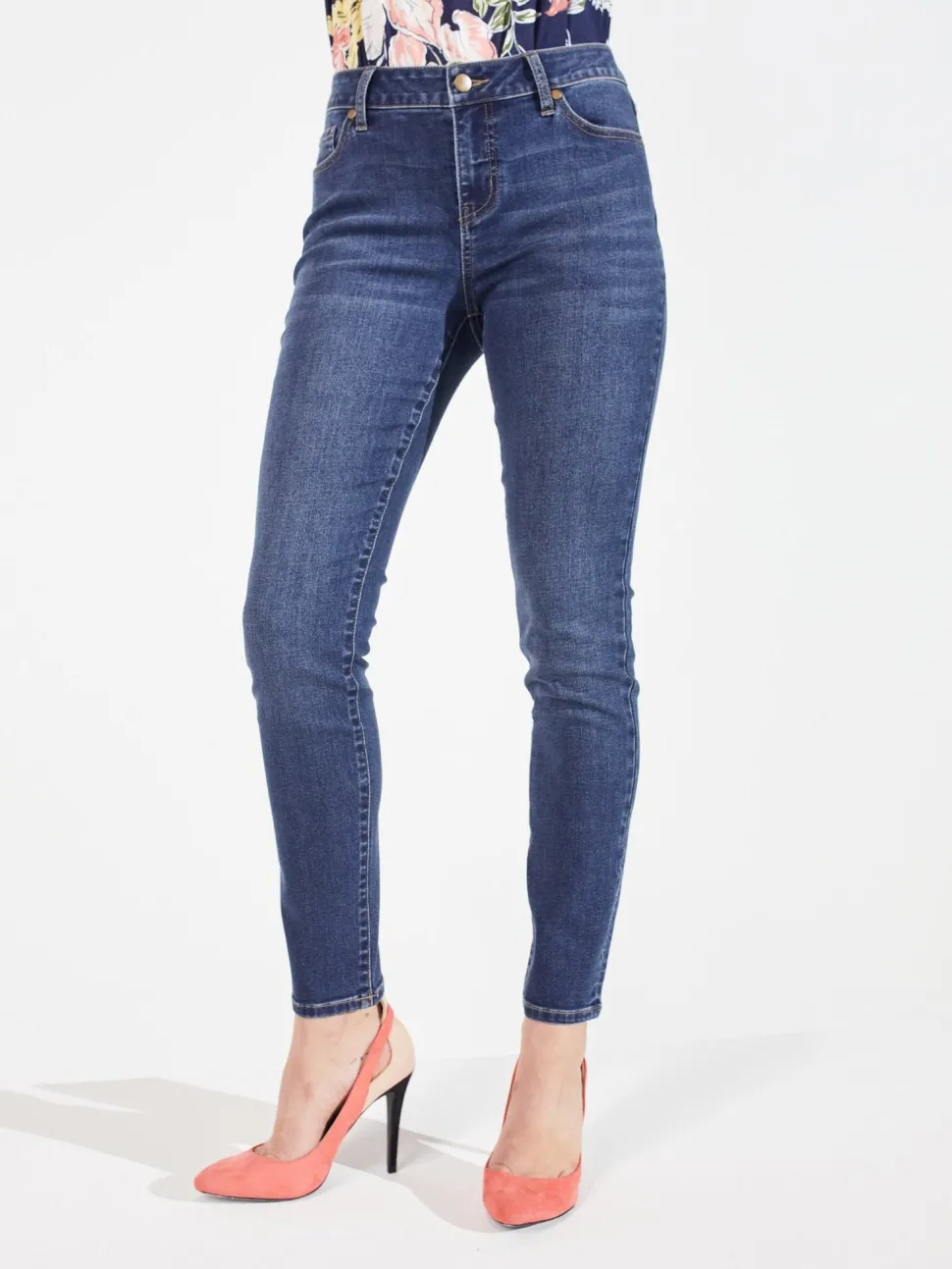 Westport Signature Skinny 5 Pocket Denim Jean