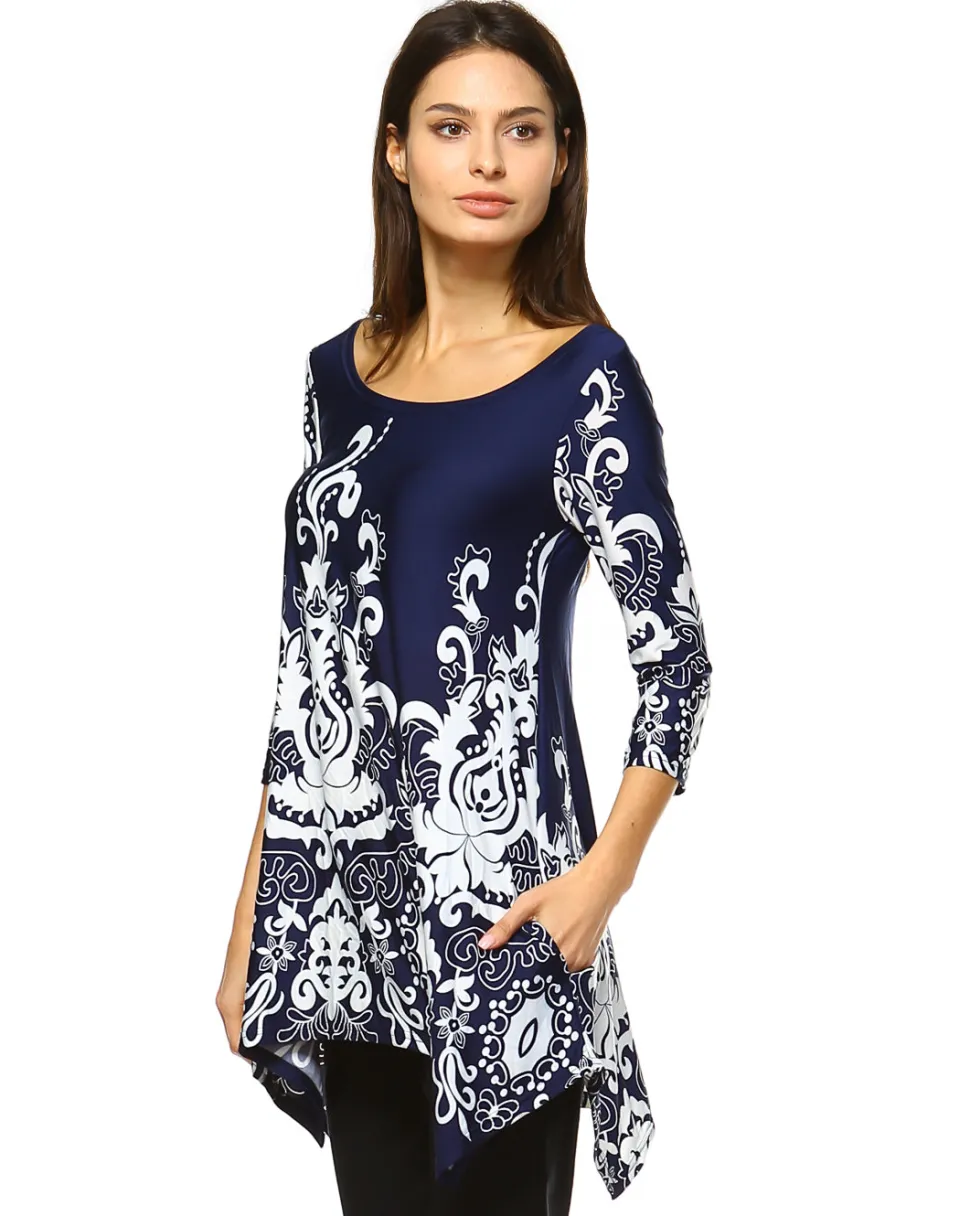 Yanette Tunic Top