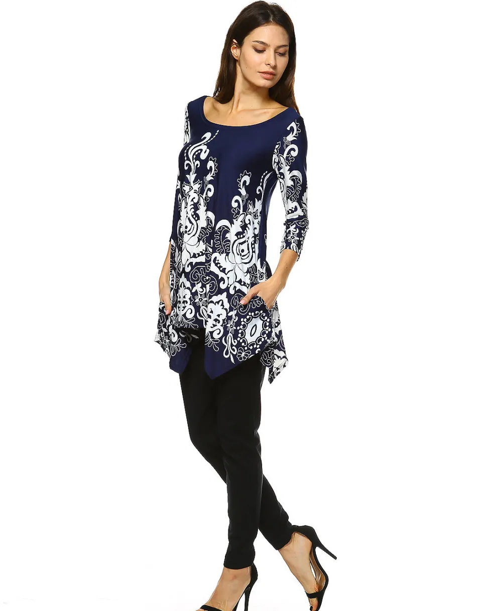 Yanette Tunic Top