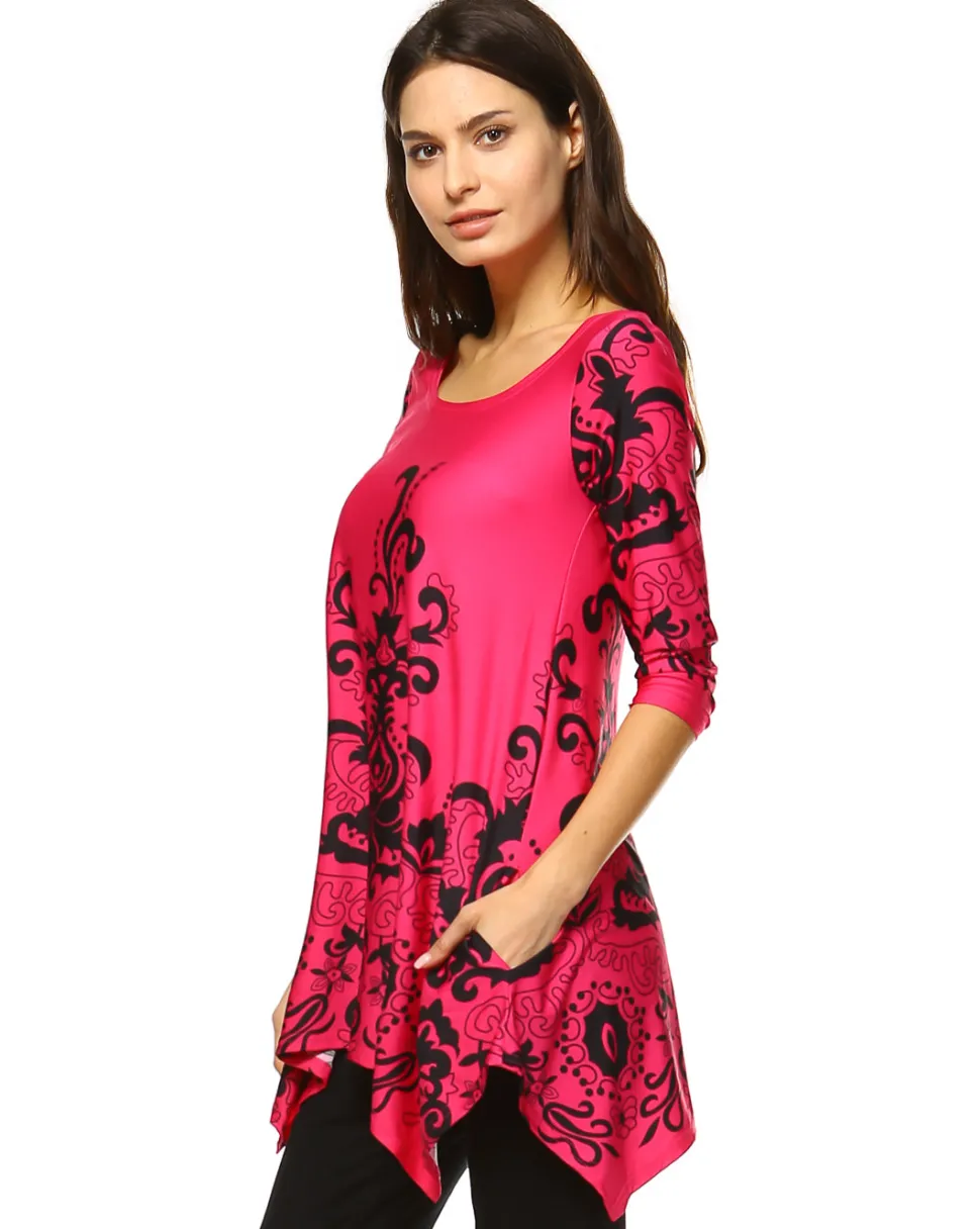 Yanette Tunic Top